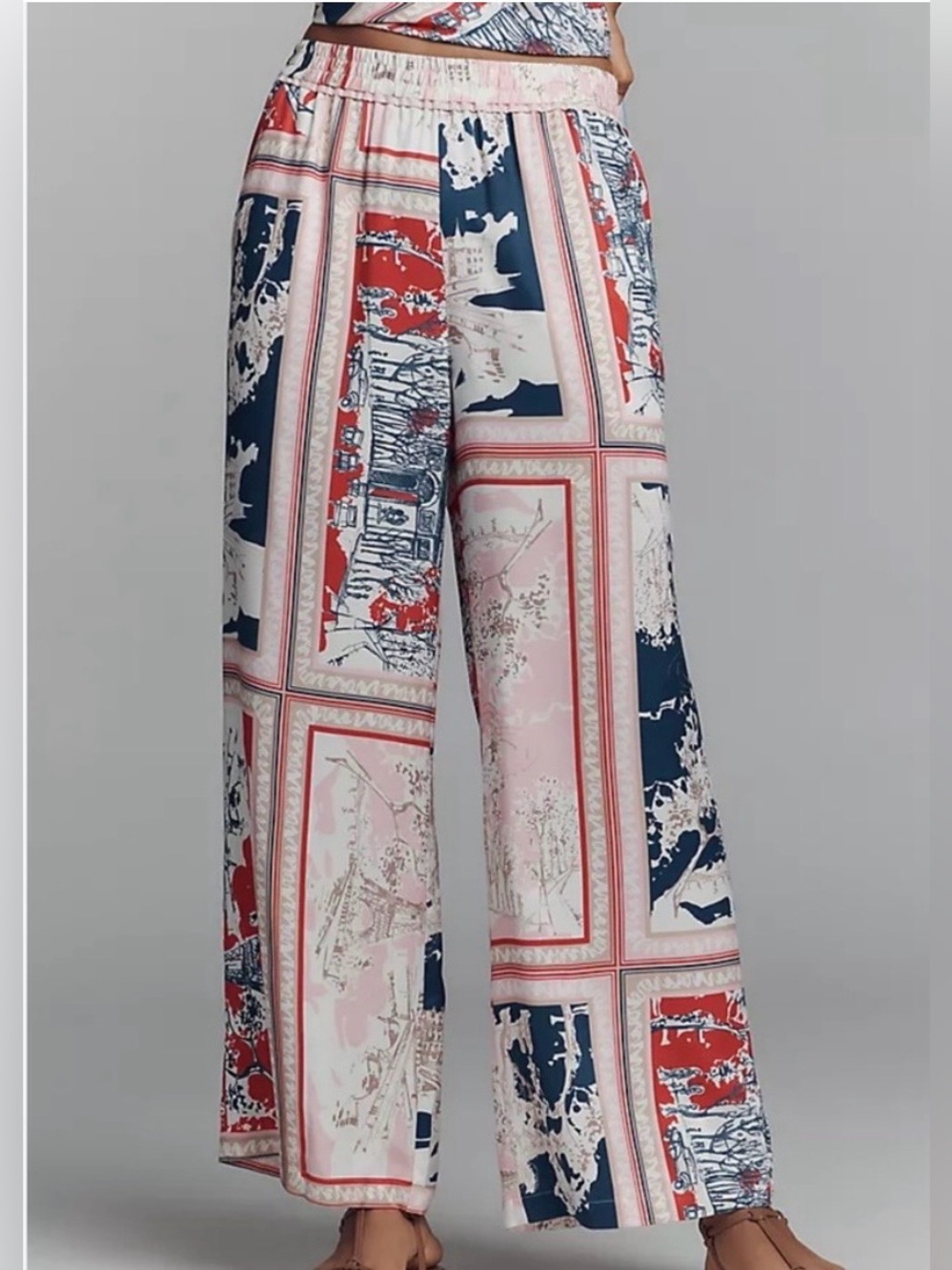 Anthropologie Maeve Brooklin Wide Leg Pants - Picture 1 of 12
